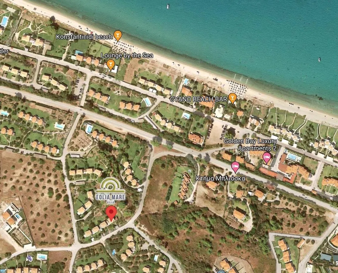 Eolia Mare Villa Beach House Chanioti Chalkidiki